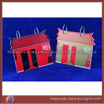 House-liked Acrylic Calendar Holder of China Style